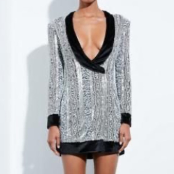 Peace & Love beaded minidress. Size UK 16. Work only once! - Picture 2 of 3